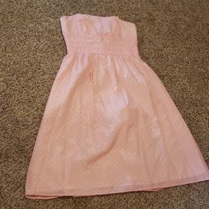 Lilly P pink polka dpt dress